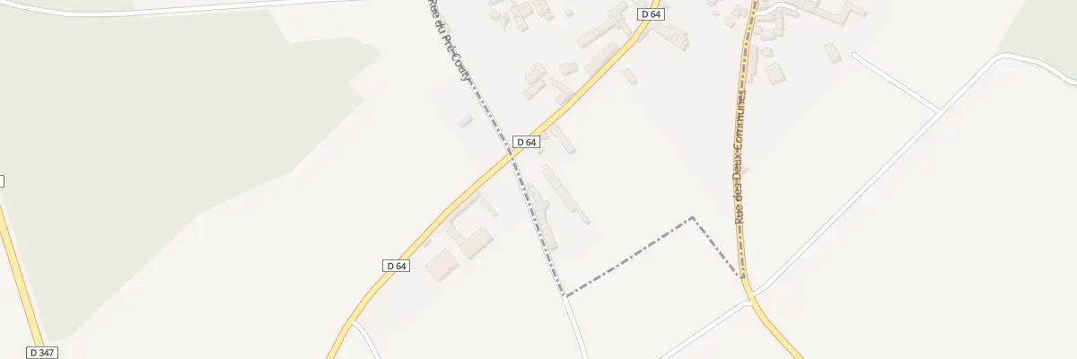 Plan du 3 Rue du Prè Couty à Guesnes