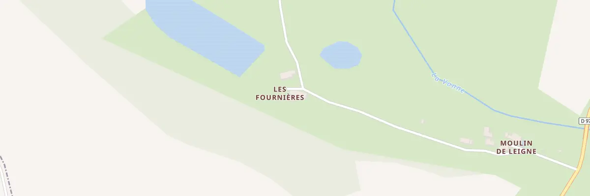 Plan du 5085 Les Fournières à Cloué