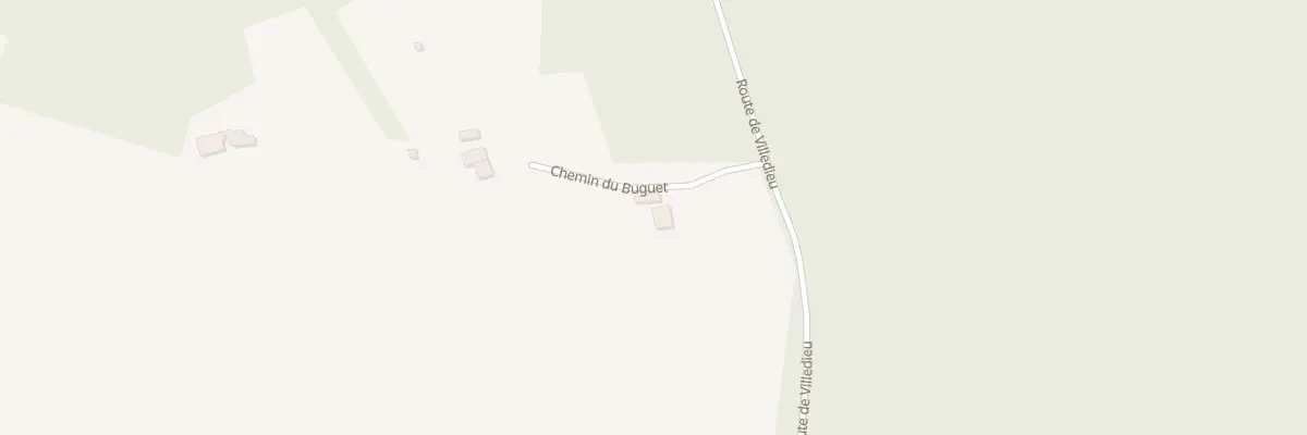 Plan du 1 Che du Buguet à Saint-Romain