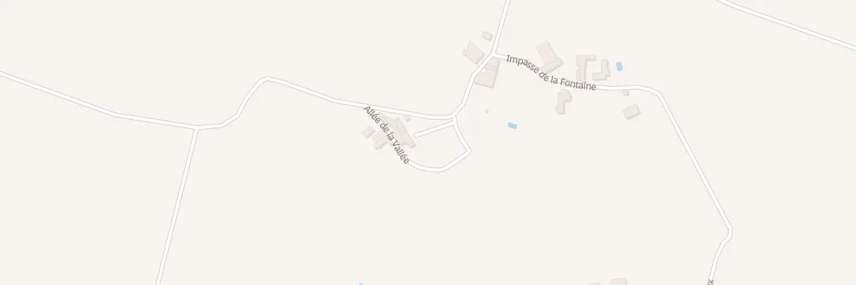 Plan de A la Vallee à Caplong