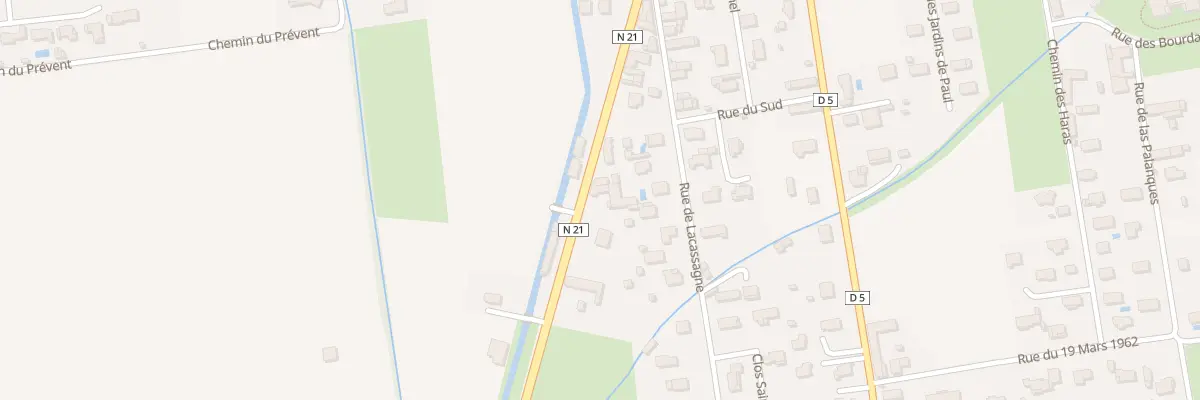 Plan du 55 Rue des Pyrénées à Rabastens-de-Bigorre