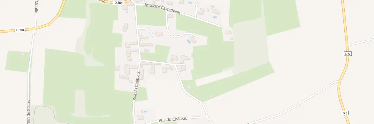Plan du 7 Che du Paoulou à Lacassagne