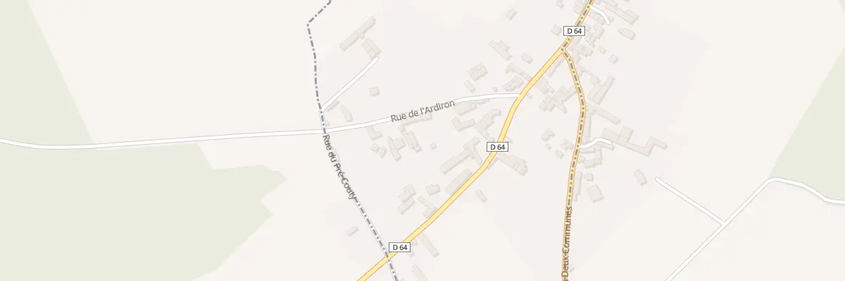 Plan du 5 Rue de l’Ardiron à Guesnes