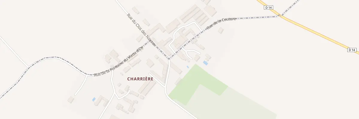 Plan du 8 Rue de la Couture à La Roche-Rigault