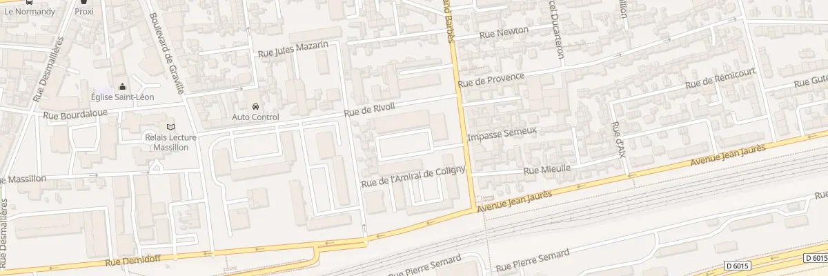 Plan du 41 Av Jean Jaurès au Havre