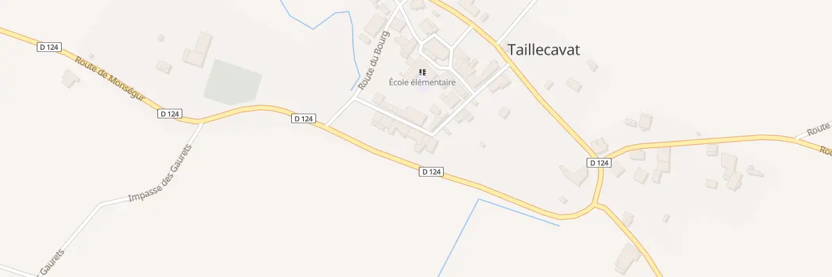 Plan du 10 Le Bourg à Taillecavat