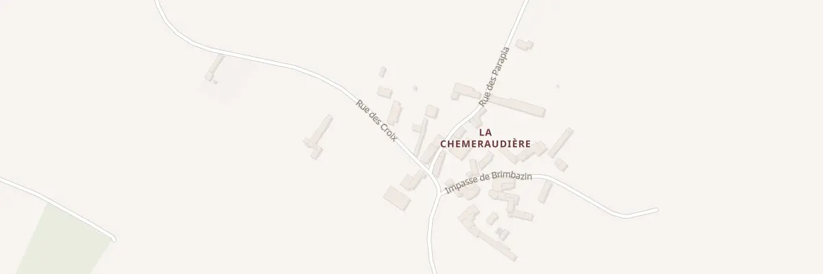 Plan du 5 Rue des Croix à Rom