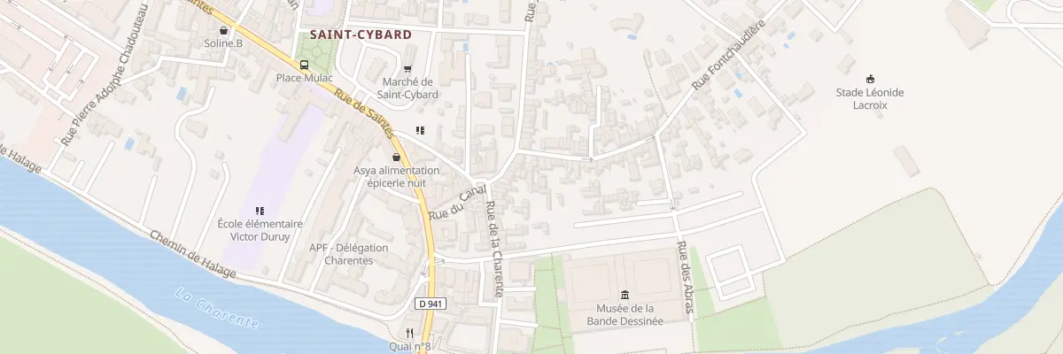 Plan du 3T Rue du Simard à Angoulême