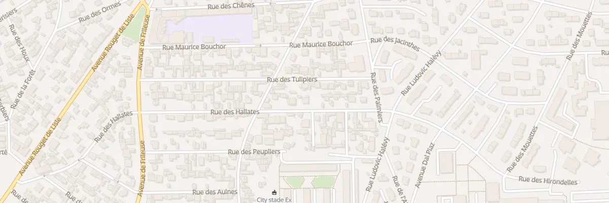 Plan du 65 Rue des Hallates au Havre