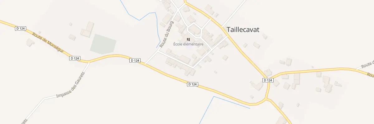 Plan du 5 Le Bourg à Taillecavat