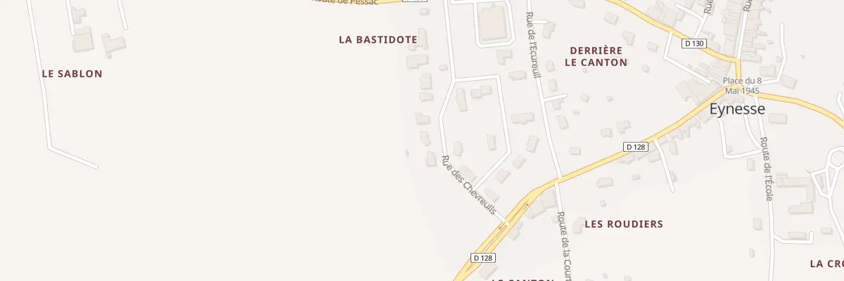 Plan du 2 Lot Communal La Bastidote à Eynesse