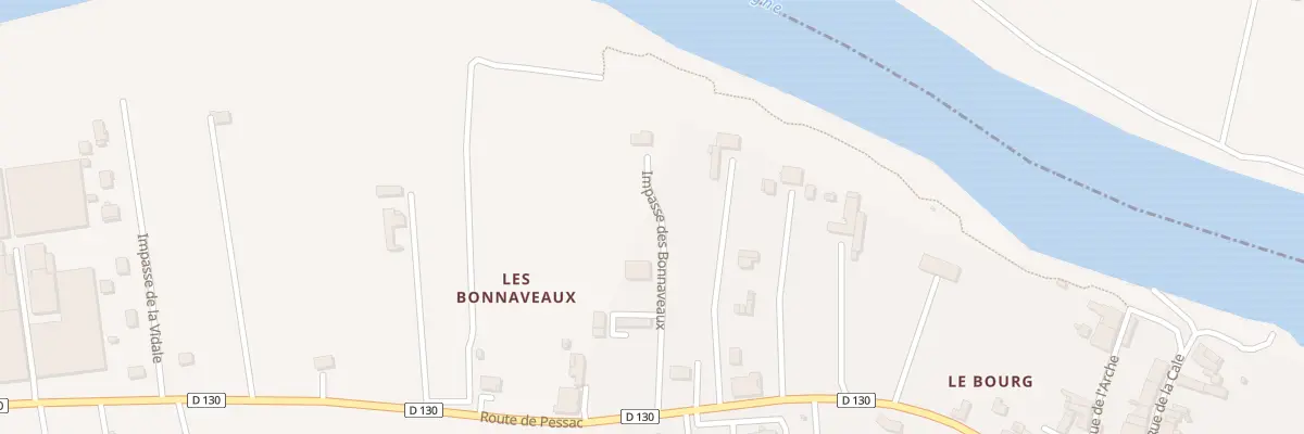 Plan du 44 Les Bonnaveaux à Eynesse