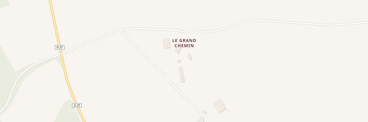 Plan du 2 Le Grand Chemin à Boivre-la-Vallée