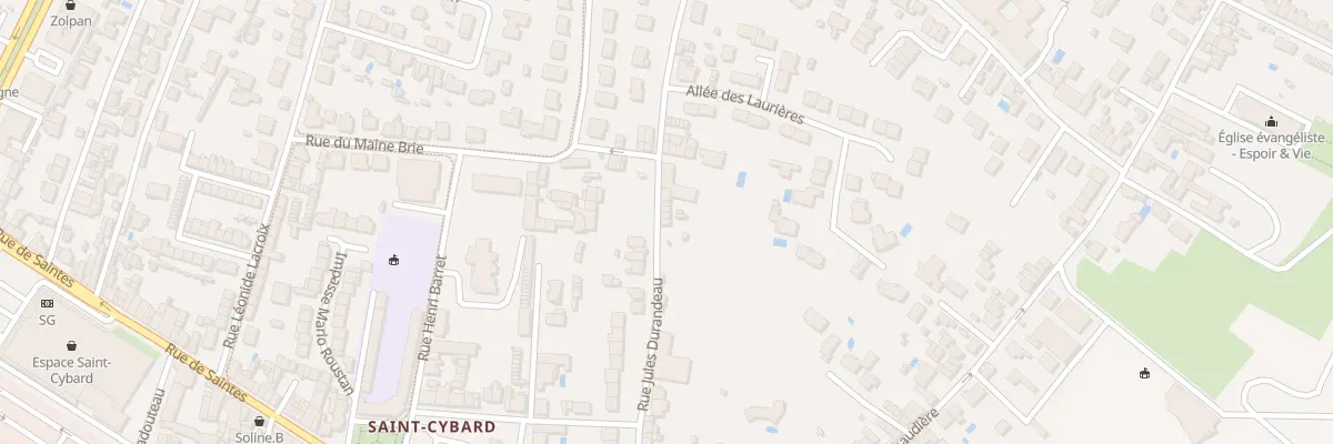 Plan du 65 Rue Jules Durandeau à Angoulême