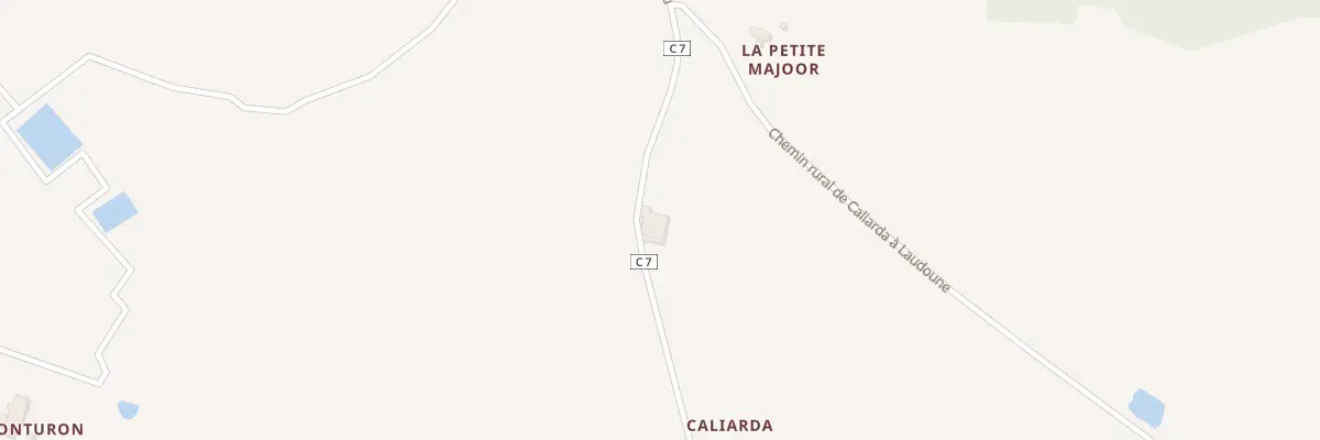 Plan du 484 Rte du Côteau à Baleyssagues