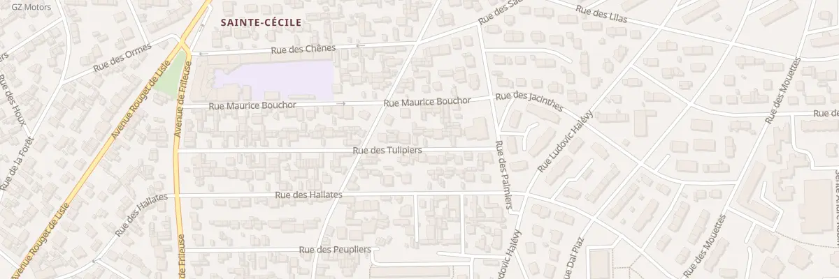 Plan du 41 Rue des Tulipiers au Havre