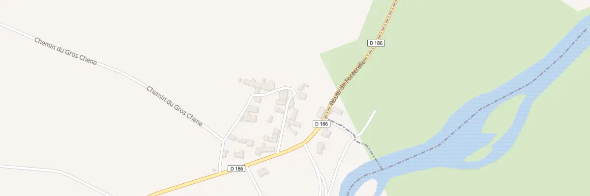 Plan du 7 Rue du Tumulus à Luxé