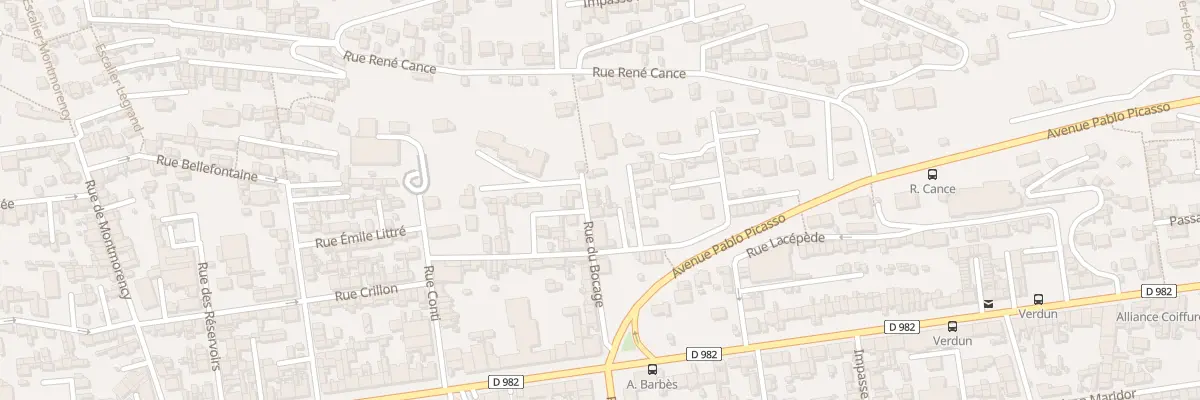 Plan du 20 Rue du Bocage au Havre