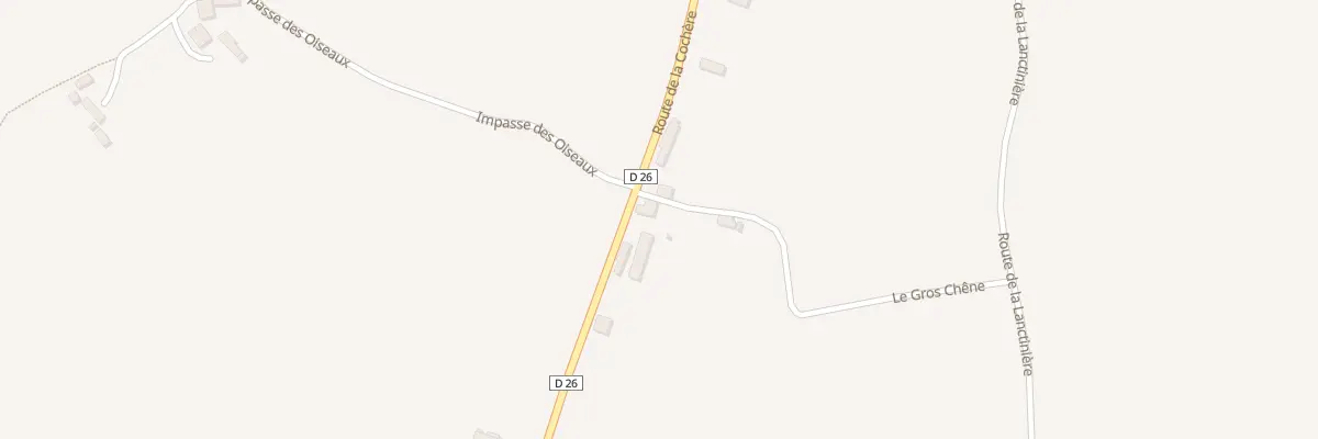 Plan du 1005 Rte de la Cochère à Gouffern en Auge