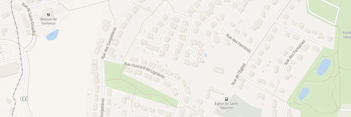 Plan du 28 Rue du Pré Vieux à Saint-Saturnin