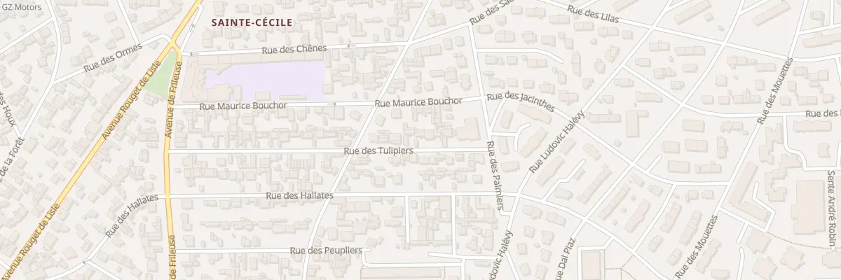 Plan du 43 Rue des Tulipiers au Havre