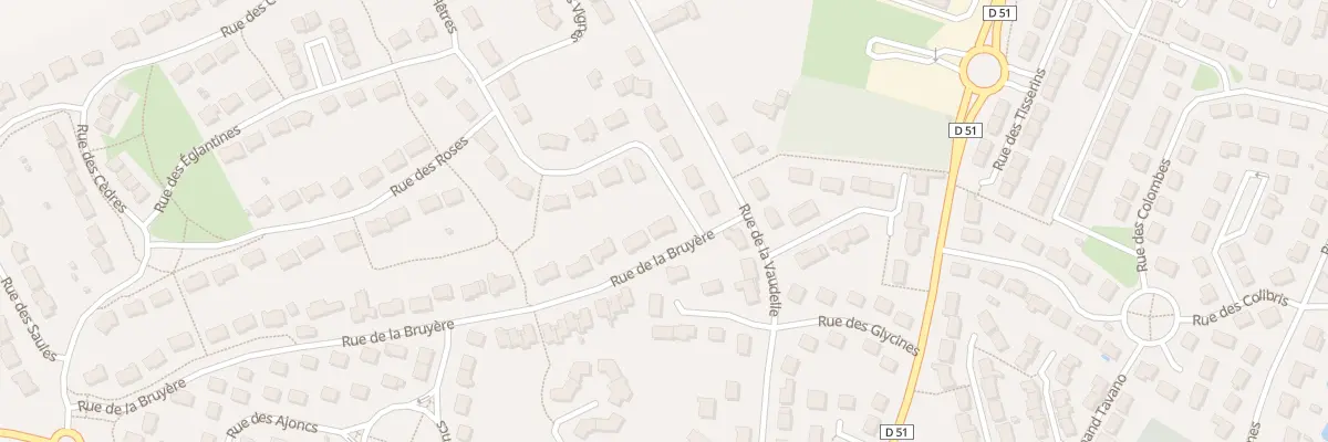 Plan du 1 Rue des Églantines à Spay
