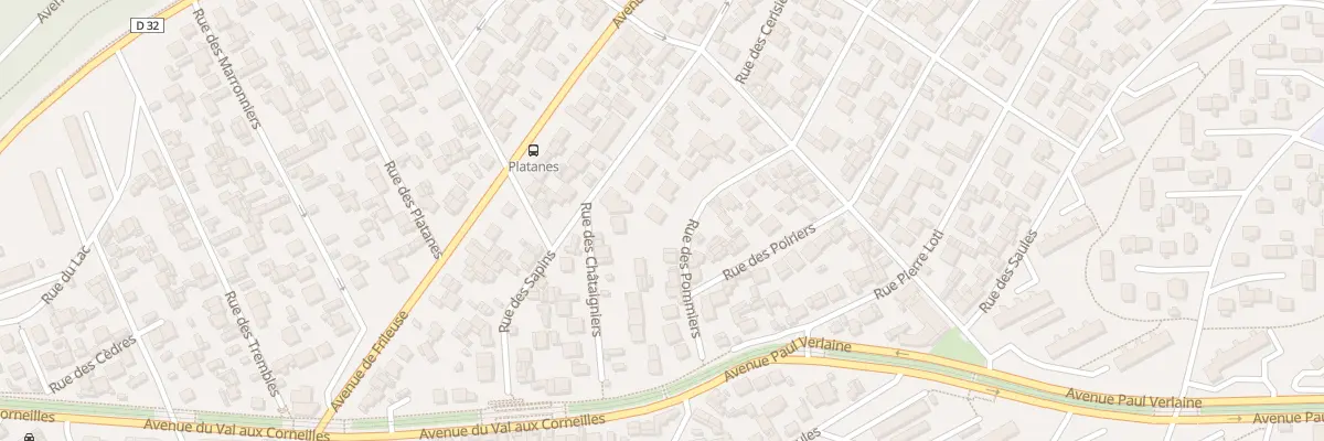 Plan du 17 Rue des Pommiers au Havre