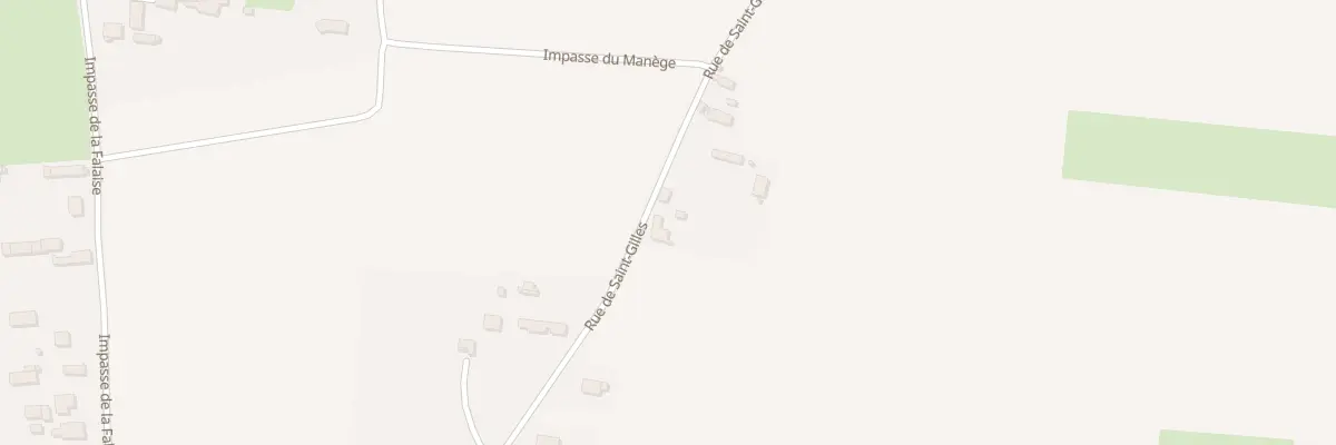 Plan du 384 Rue de Saint-Gilles à Heuqueville