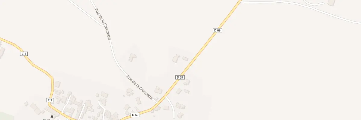 Plan du 16 Rte de Mansle à Cellettes