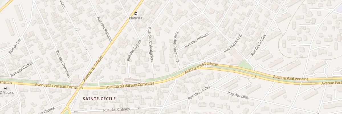 Plan du 7 Rue des Pommiers au Havre