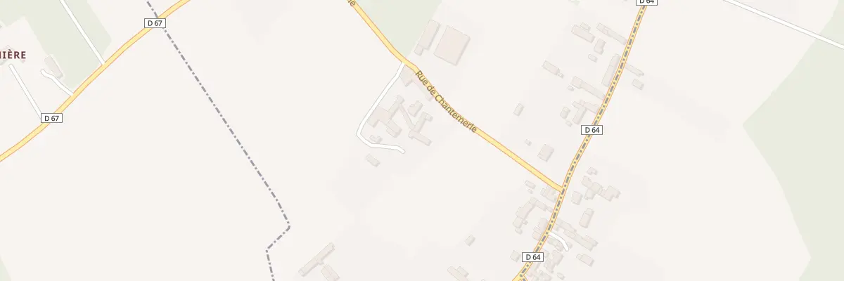 Plan du 7 Rue de Chantemerle à Guesnes
