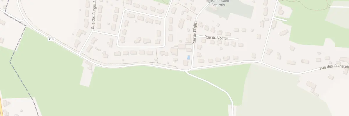 Plan du 26 Rue Harel de la Noë à Saint-Saturnin