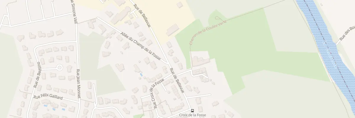 Plan du 52 Rue de Bellevue à Saint-Yrieix-sur-Charente