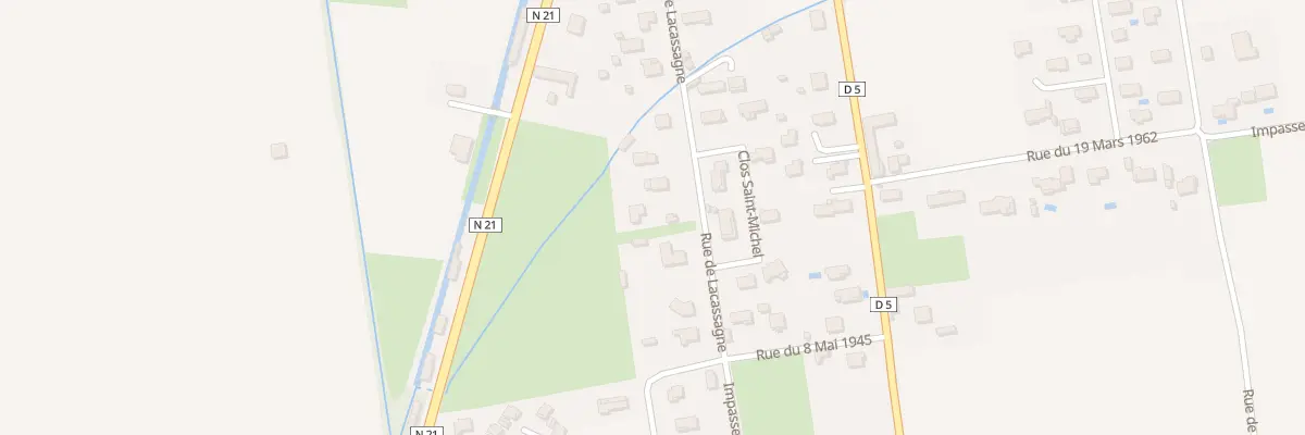 Plan du 26 Rue de Lacassagne à Rabastens-de-Bigorre