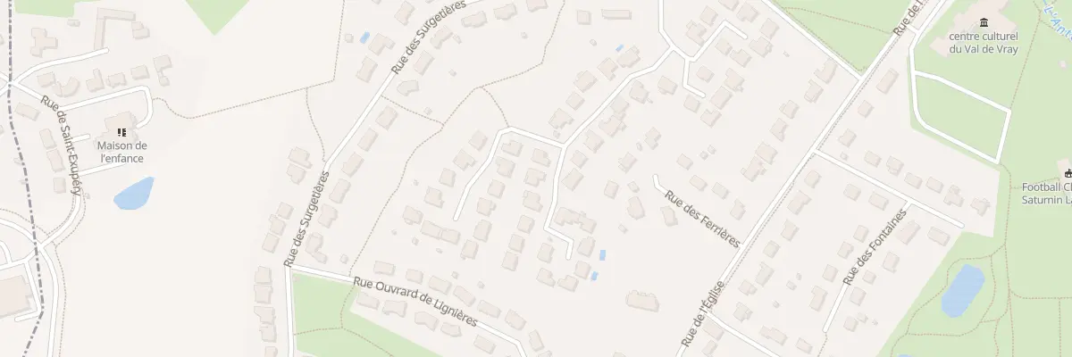 Plan du 32 Rue du Pré Vieux à Saint-Saturnin