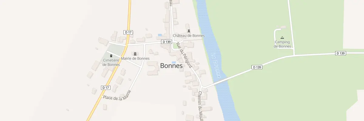 Plan du 14 Rue du Perigord à Bonnes
