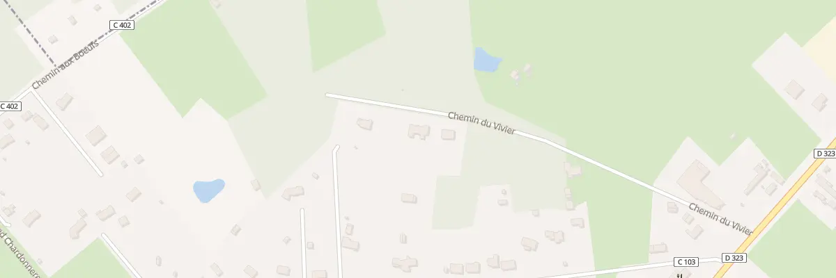 Plan du 17 Cr du Vivier à Guécélard