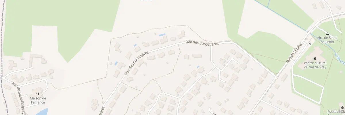 Plan du 2 Rue des Surgettières à Saint-Saturnin