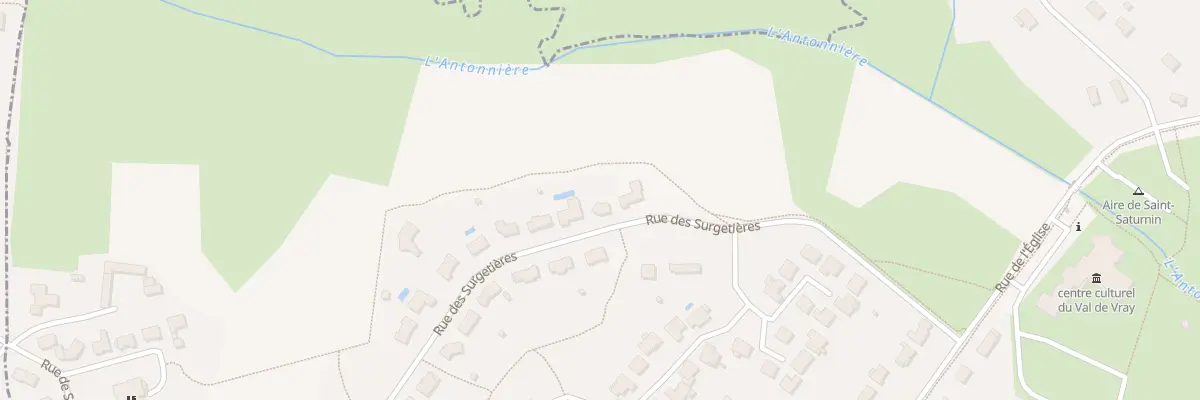 Plan du 3 Rue des Surgettières à Saint-Saturnin