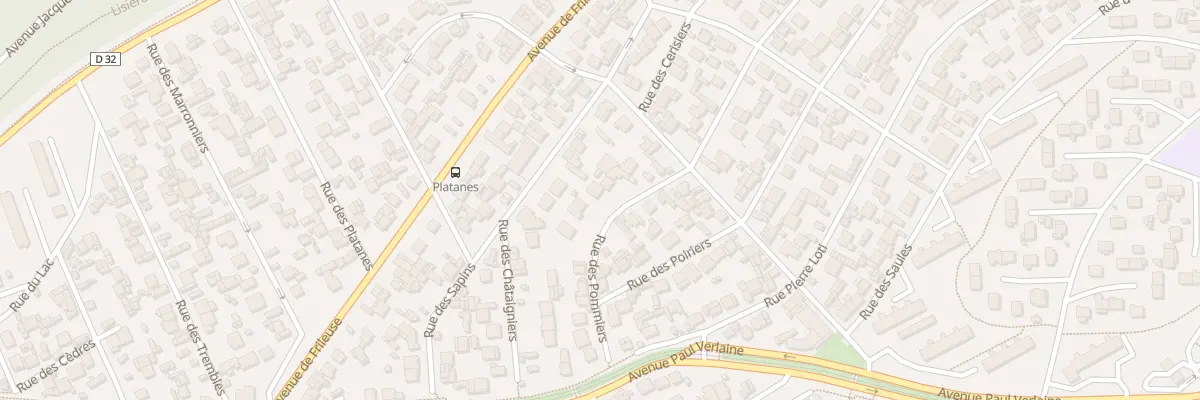 Plan du 21 Rue des Pommiers au Havre
