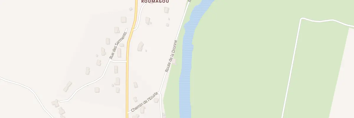 Plan du 695 Rte de la Dronne à Bonnes