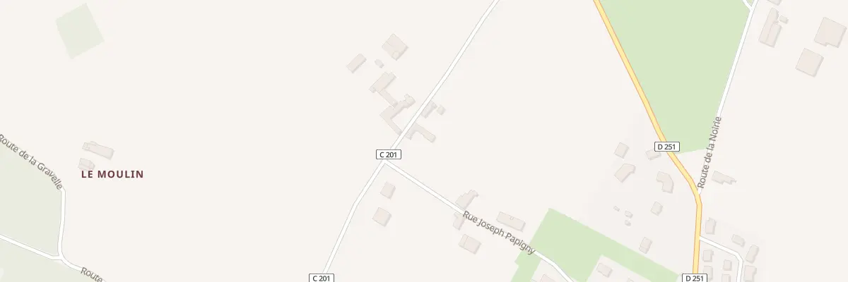 Plan du 956 Rte du Chataigner à Yvré-le-Pôlin