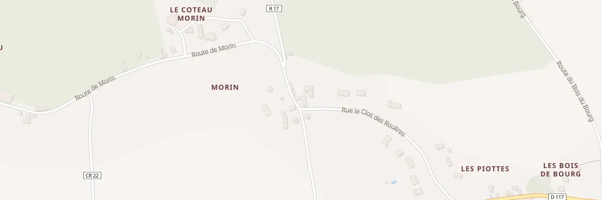Plan du 3A Rte de Morin à Seuilly
