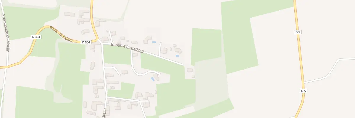 Plan du 11 Imp de Castelbielh à Lacassagne