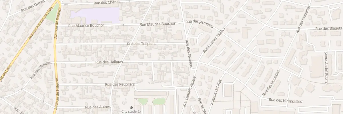 Plan du 75 Rue des Hallates au Havre