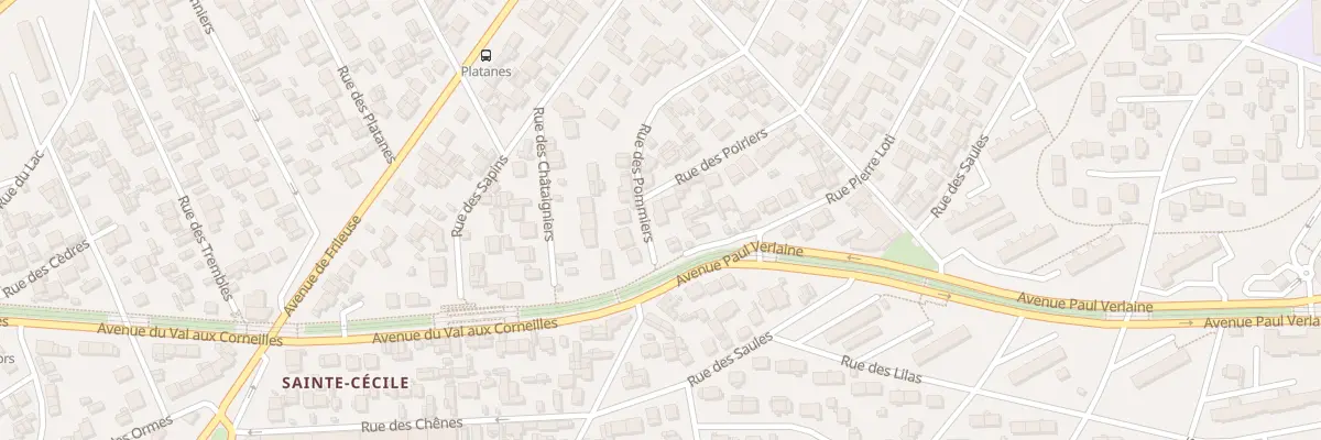 Plan du 10 Rue des Pommiers au Havre