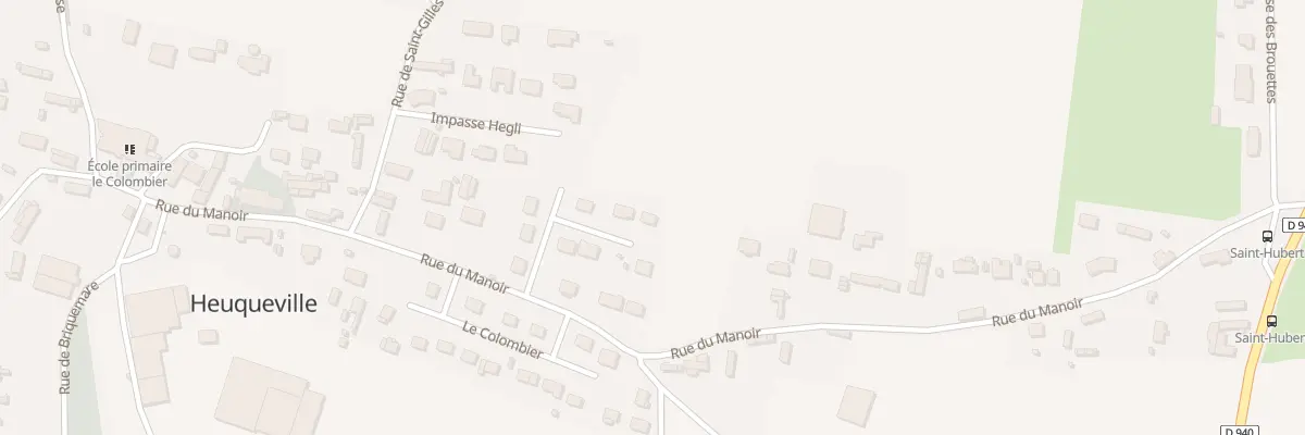 Plan du 6 Les Leveignes à Heuqueville