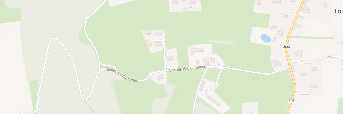 Plan du 35 Che des Garennes à Louit