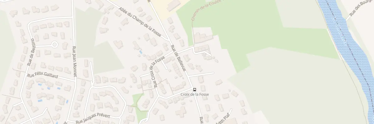 Plan du 48 Rue de Bellevue à Saint-Yrieix-sur-Charente
