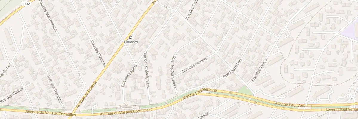 Plan du 20 Rue des Pommiers au Havre